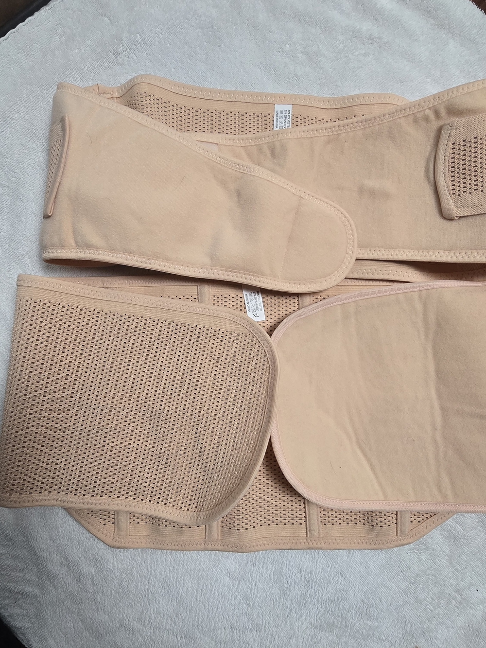 Women’s Seamless Beige Bandeau Support Wrap — Neutral Tan